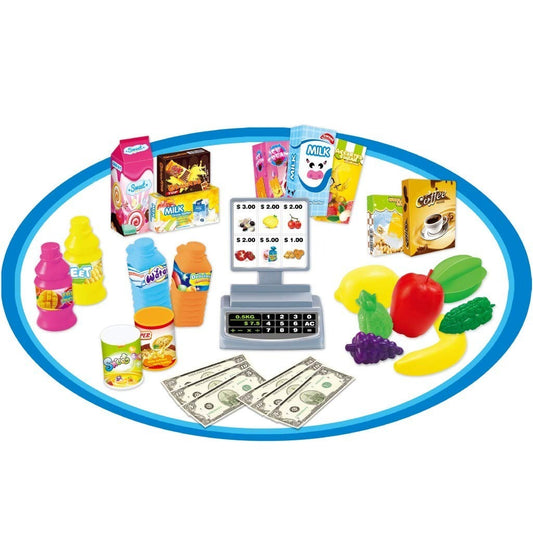 Children's Supermarket Grocery Store Toy Set