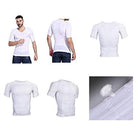Men’s Compression Slimming Body Shaper Shirt by Shopistu