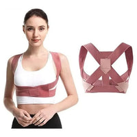 Posture Corrector Belt Adjustable Back & Shoulder Support by Shopistu
