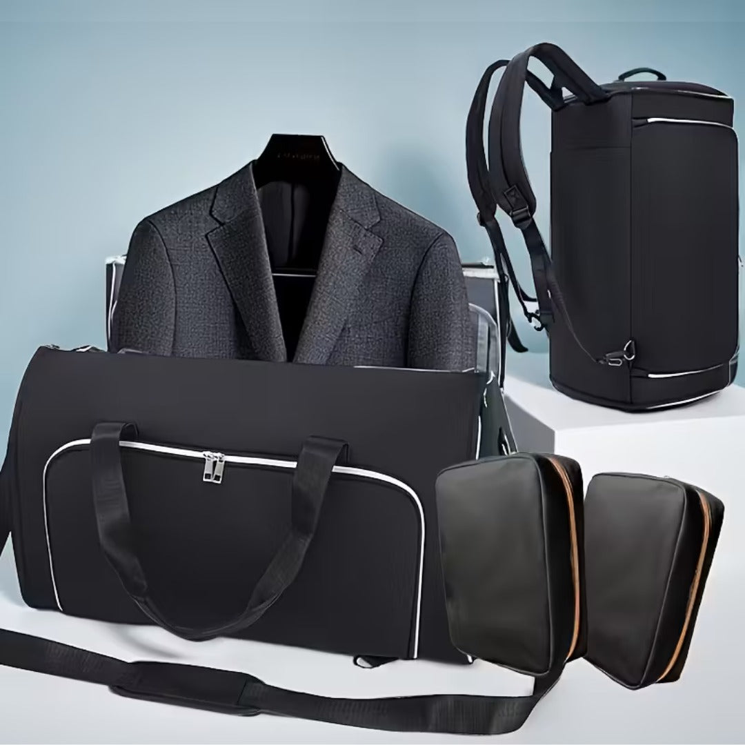 3-in-1 Travel Duffel Bag | Waterproof Garment Organizer