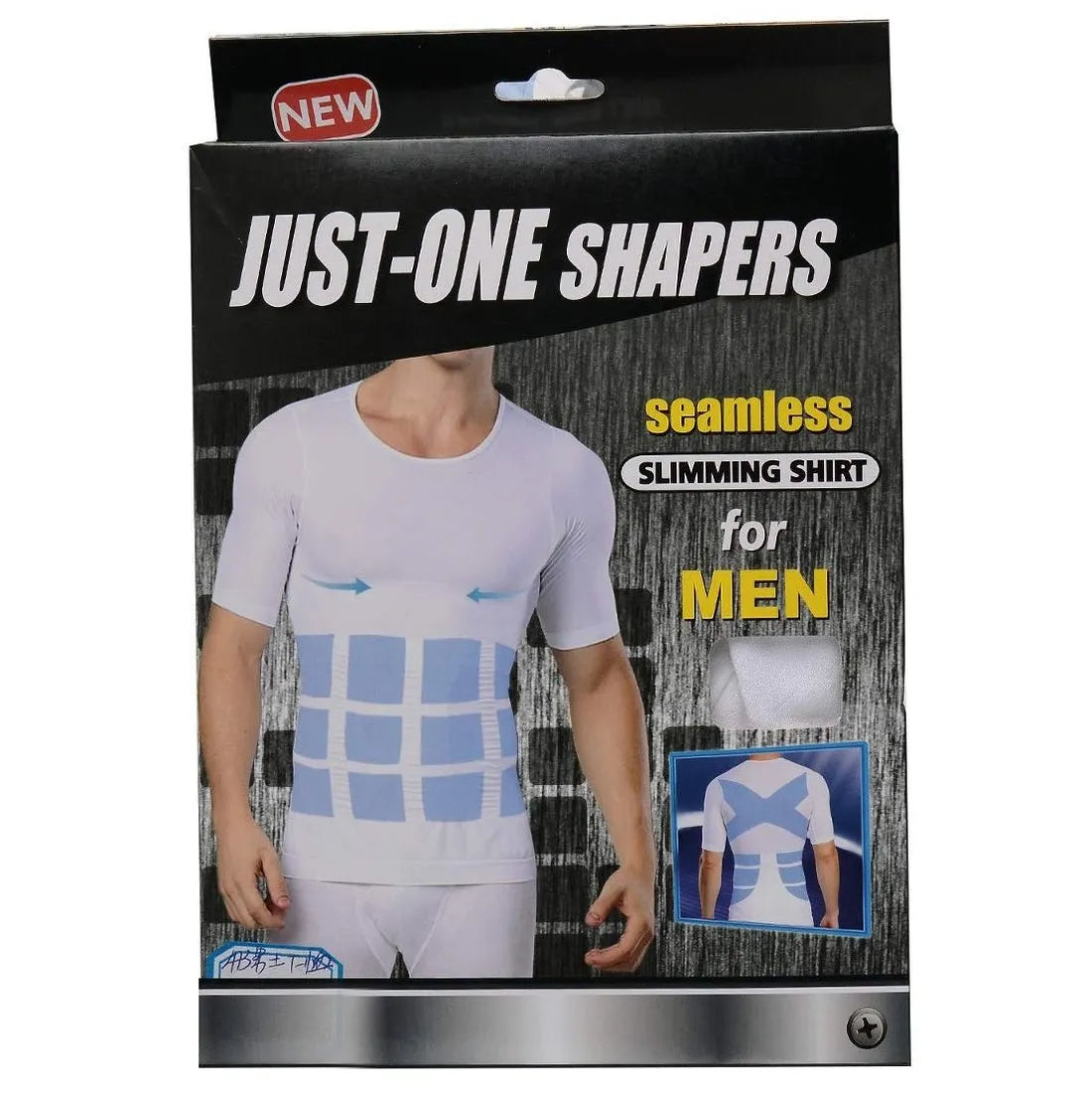 Men’s Compression Slimming Body Shaper Shirt by Shopistu