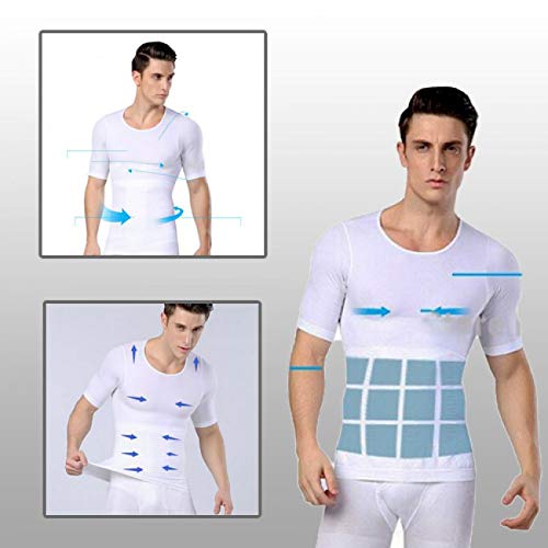 JUST-ONE Slimming Shirt for Men – Compression Body Shaper Tank