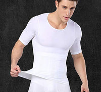 JUST-ONE Slimming Shirt for Men – Compression Body Shaper Tank