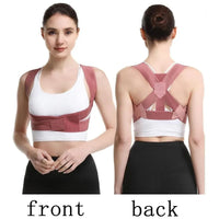 Posture Corrector Belt Adjustable Back & Shoulder Support by Shopistu