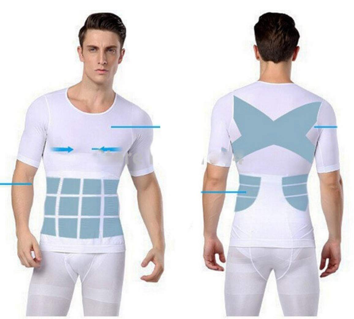 JUST-ONE Slimming Shirt for Men – Compression Body Shaper Tank
