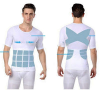 JUST-ONE Slimming Shirt for Men – Compression Body Shaper Tank