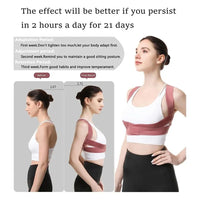 Posture Corrector Belt Adjustable Back & Shoulder Support by Shopistu