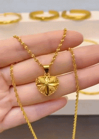Custom Heart Memorial Pendant – Honor & Remember Loved Ones