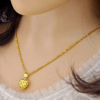 Custom Heart Memorial Pendant – Honor & Remember Loved Ones